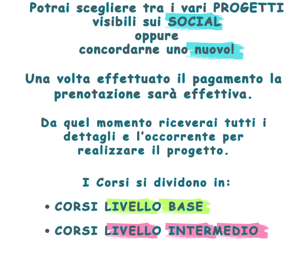 I miei Corsi livello base